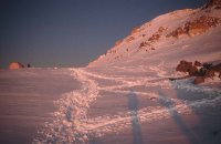 Trace de mont�e vers Berlin