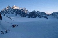 Coucher de soleil au camp 4